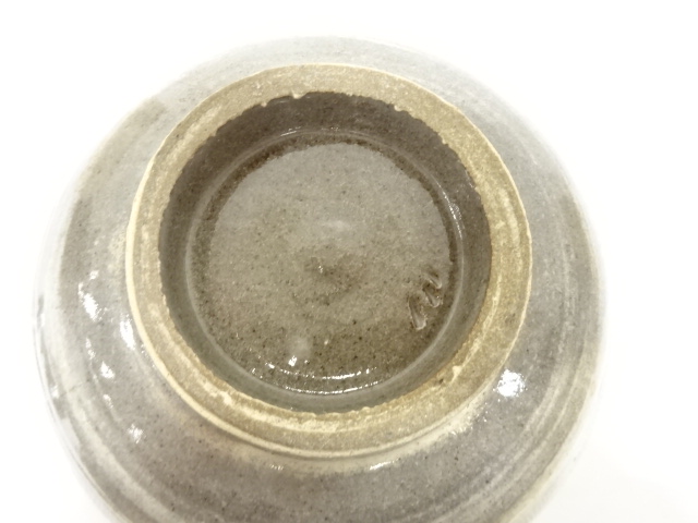  唐津焼　峰松義人造　三嶋　水指